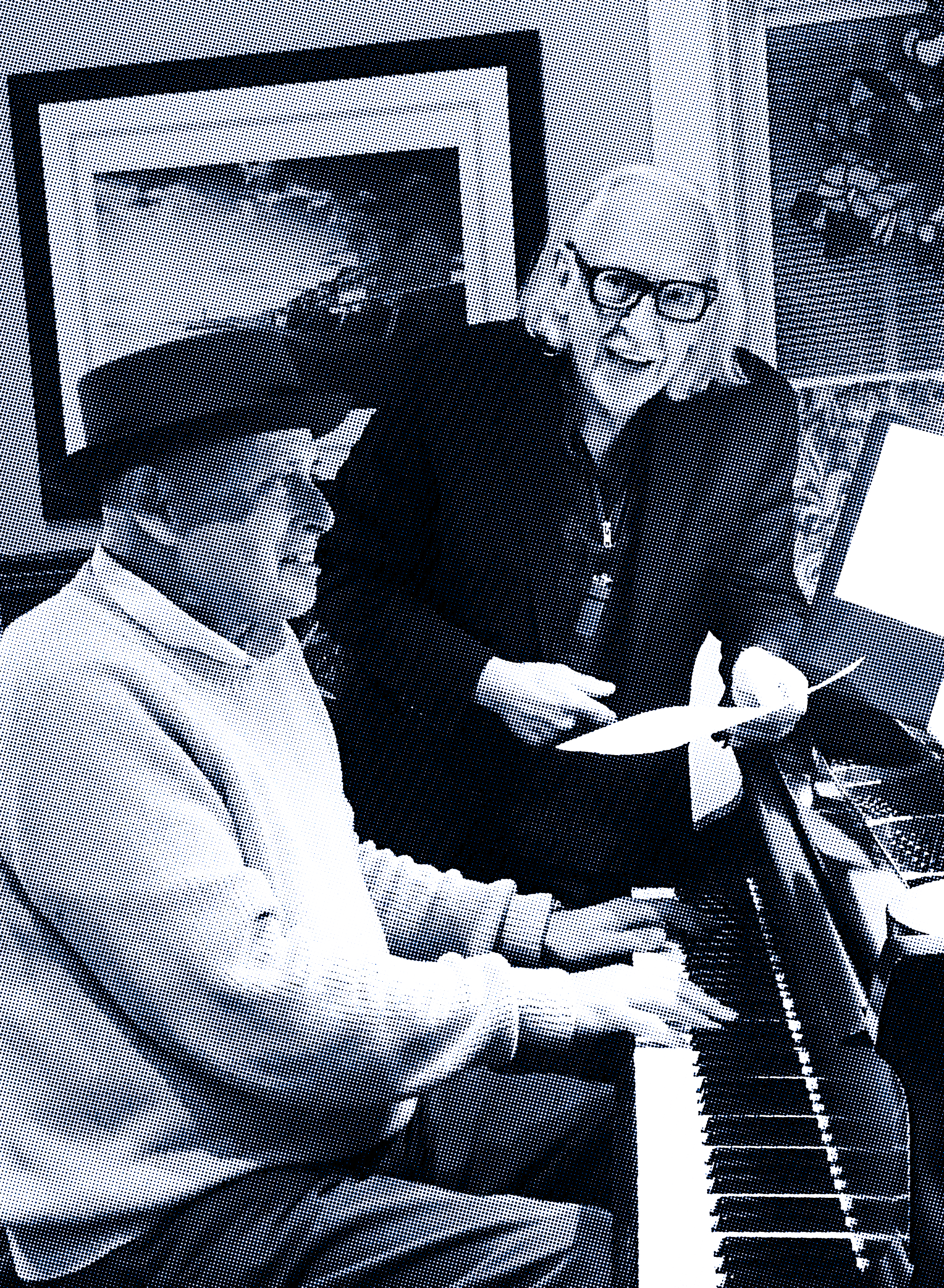 George Leonard and Stan Holtzman