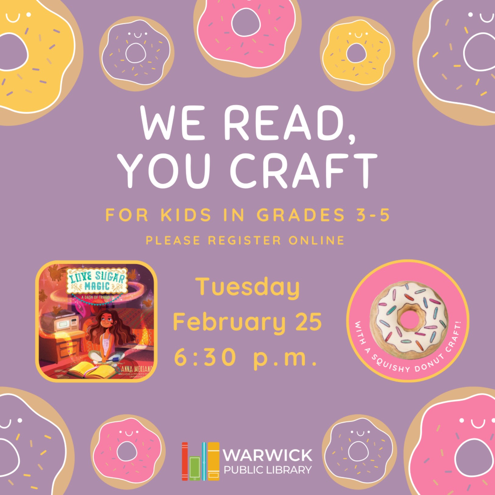 We Read You Craft Poster