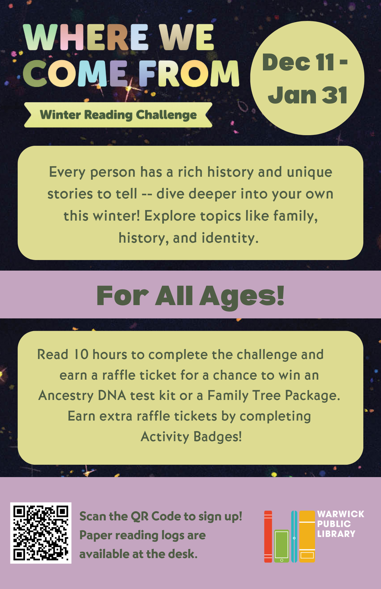 Poster for Reading Challenge
