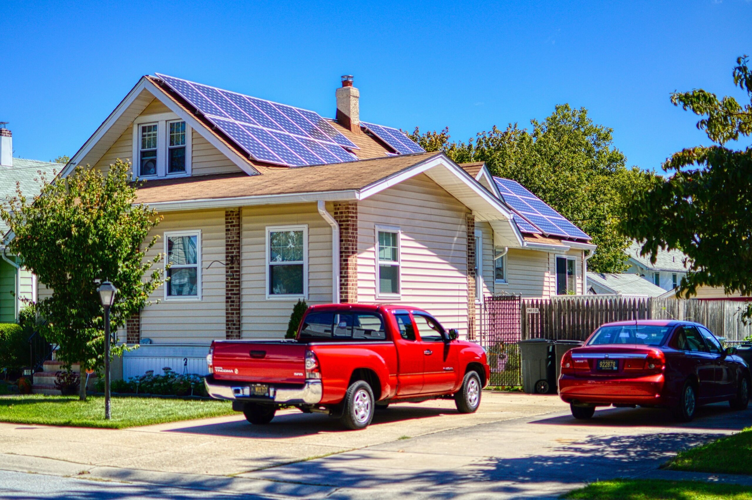 A House with Rooftop Solar