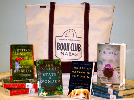 Book in a outlet bag