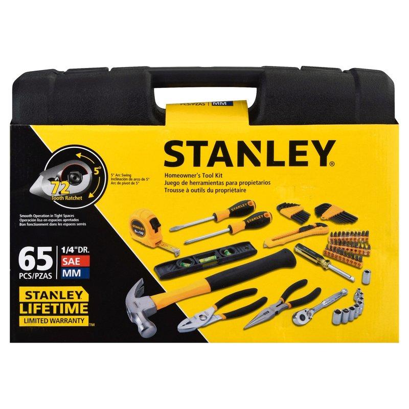 Stanley Homeowner’s Tool Kit (65 pieces)