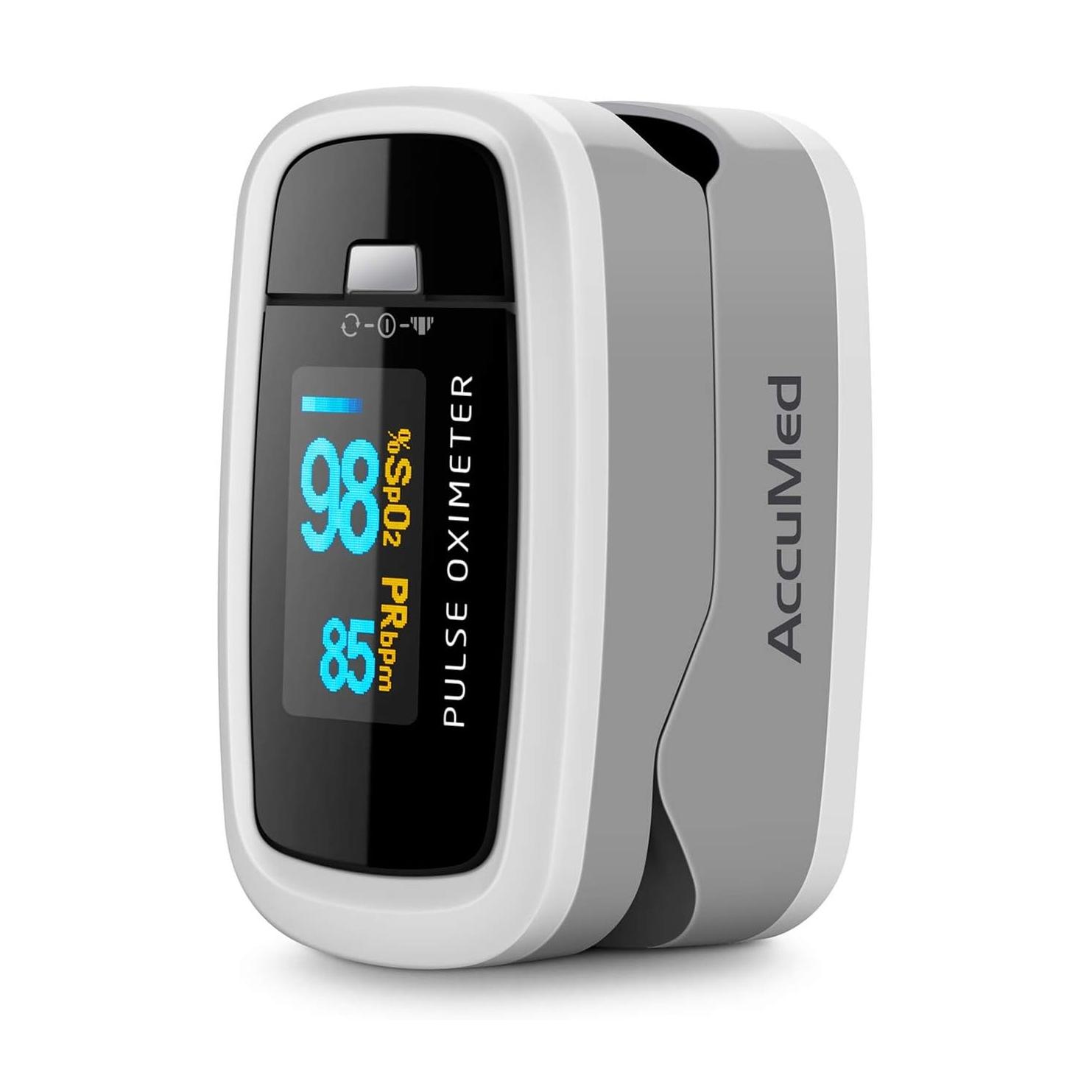 Fingertip Pulse Oximeter Blood Oxygen Sensor (AccuMed)