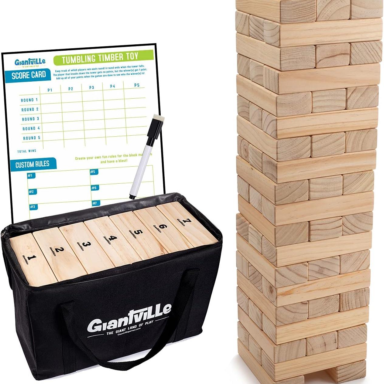 Tumbling Timber Toy