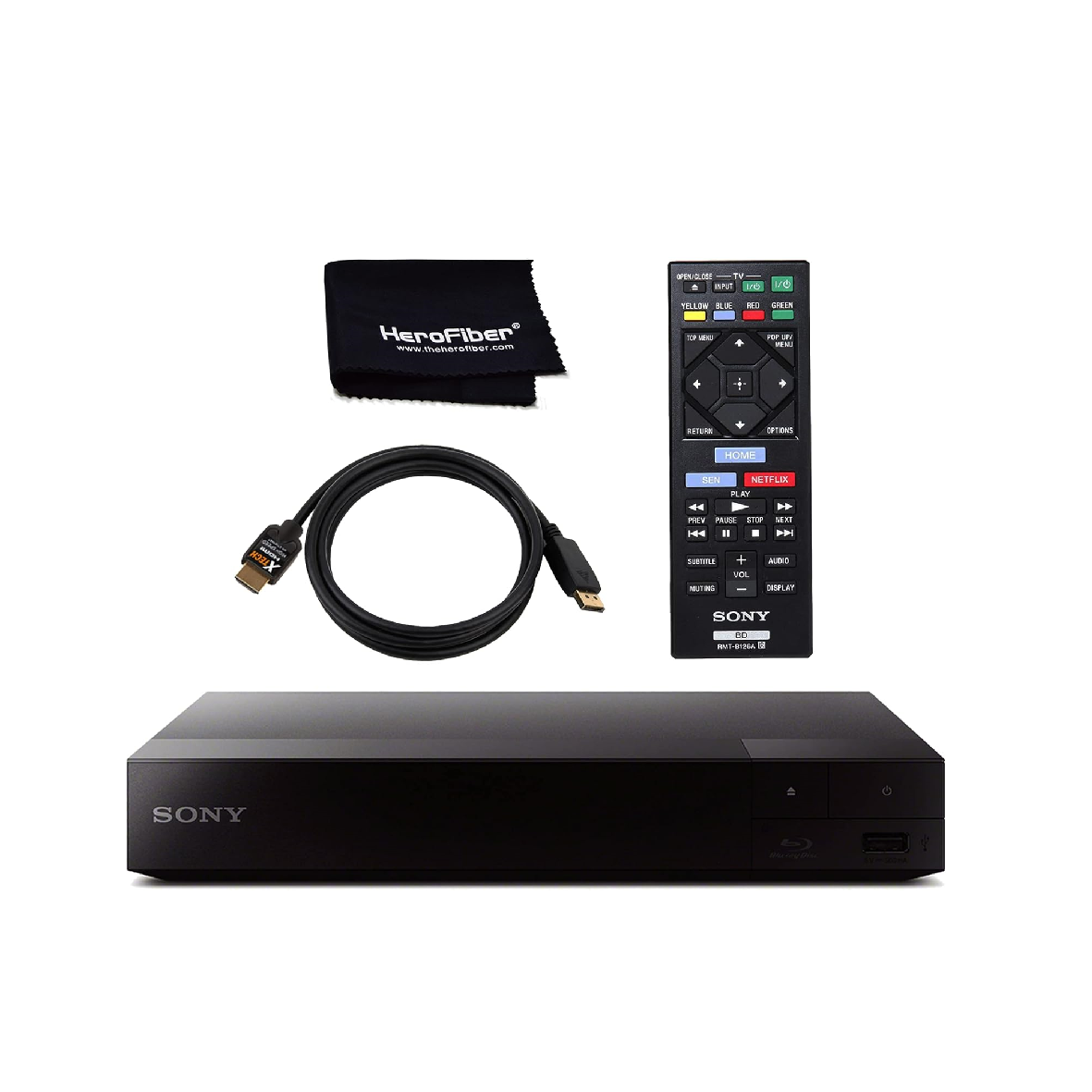 Blu-ray / DVD Player + Streaming