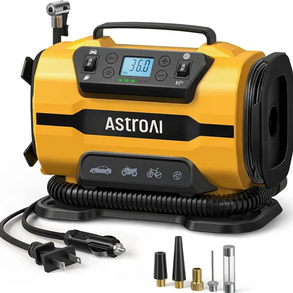 AstroAI Tire Inflator Portable Air Compressor Pump