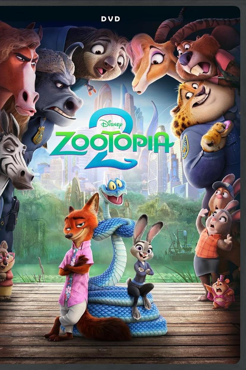 DVD Cover: Zootopia 2