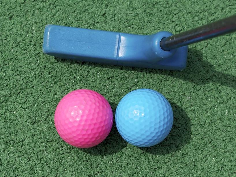 Golf Balls and a Putter