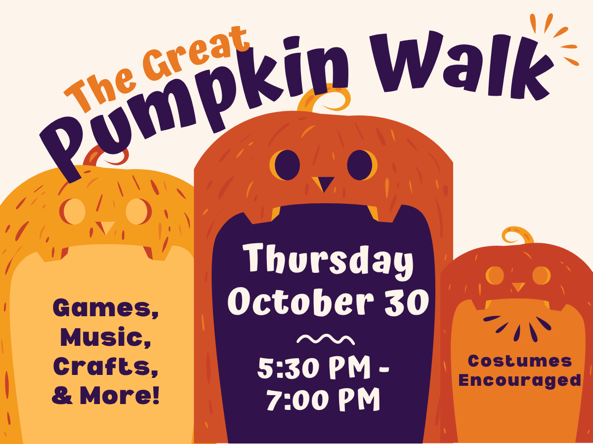 great pumpkin walk