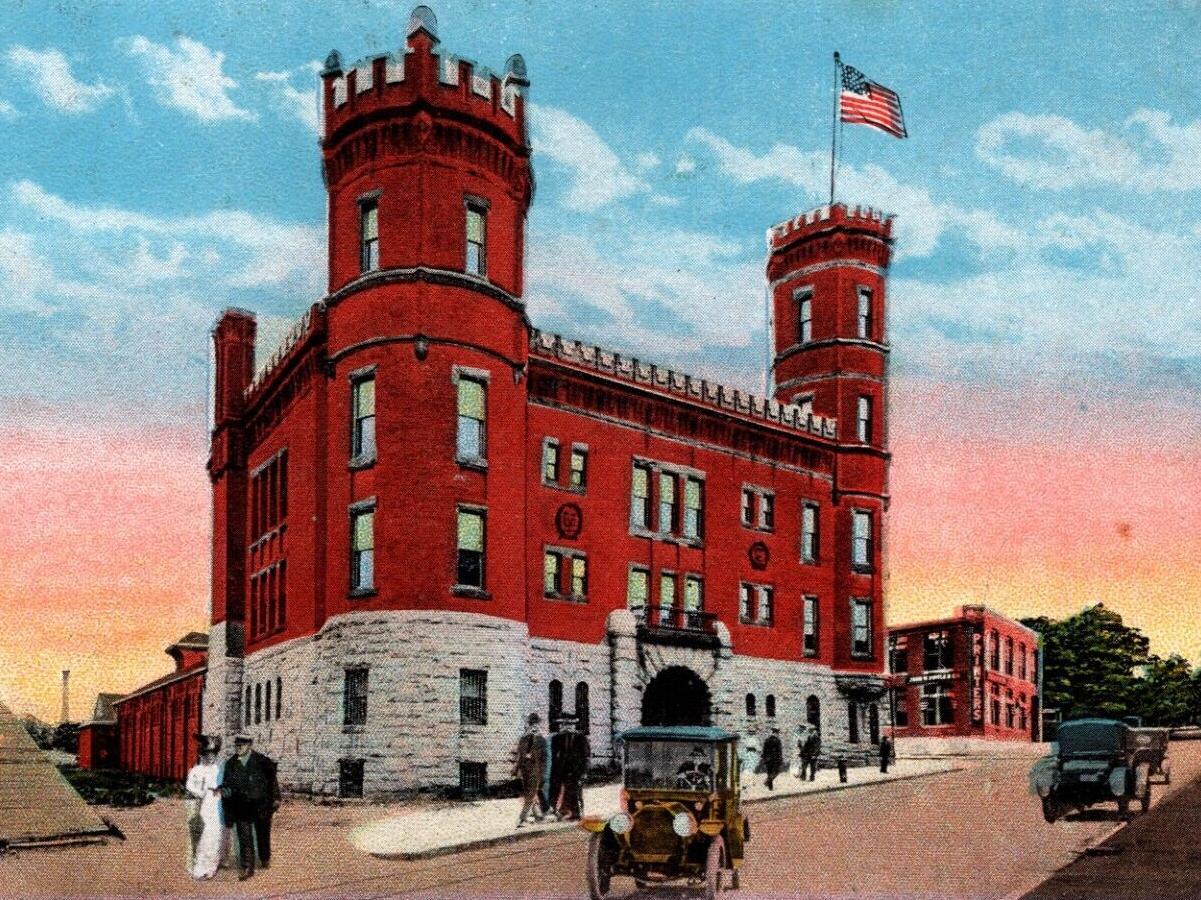 Pawtucket Armory Postcard