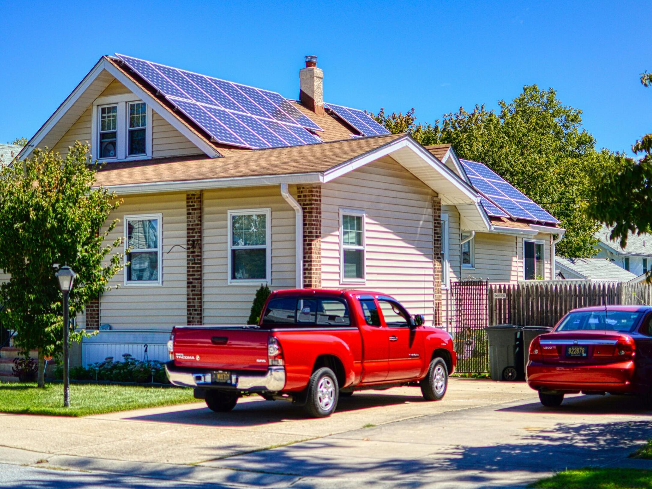 A House with Rooftop Solar