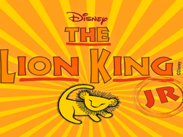 Lion King Jr. play poster