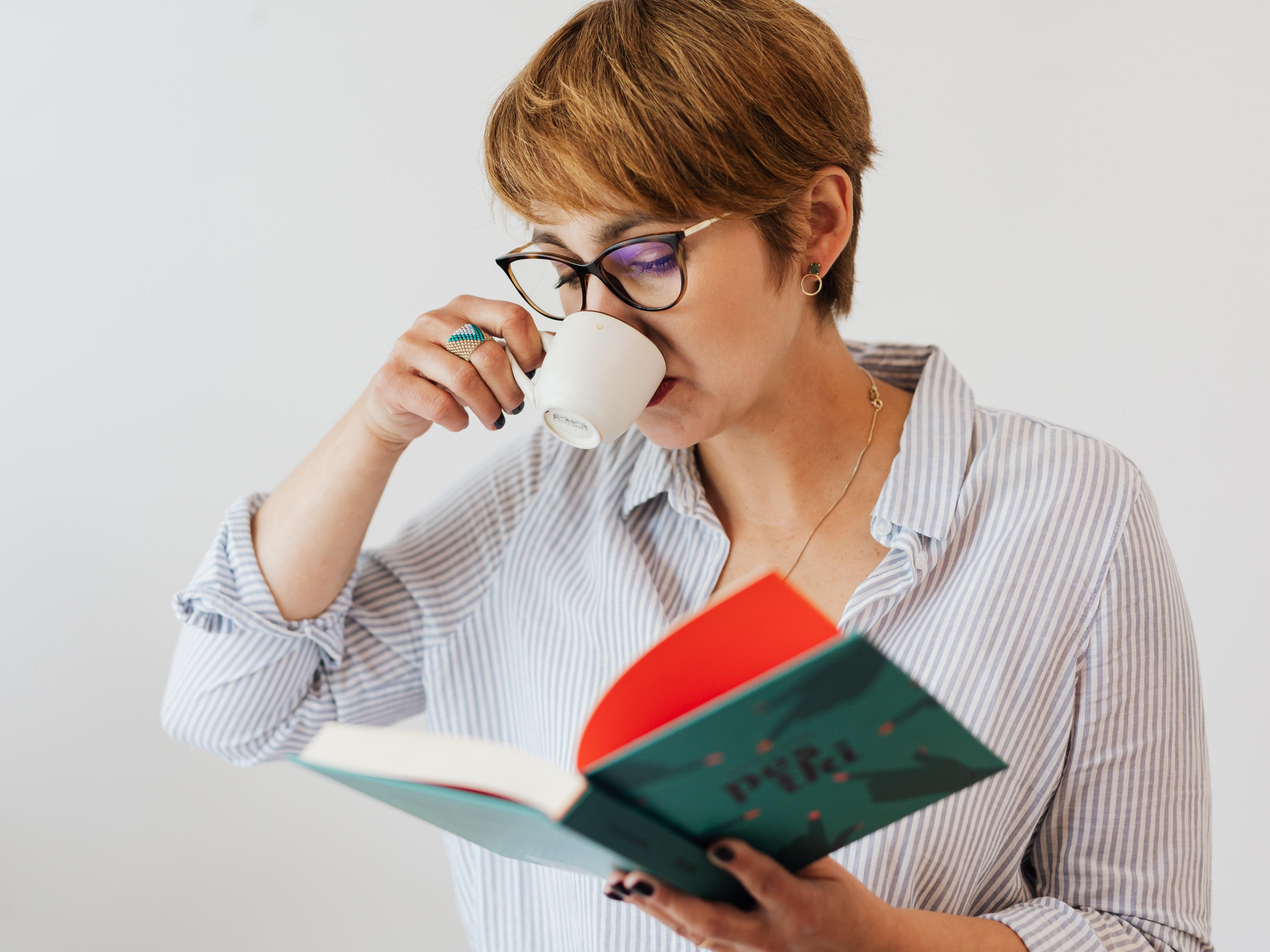 A Woman Reading a Book